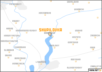 map of Shupilovka