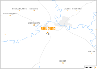 map of Shuping