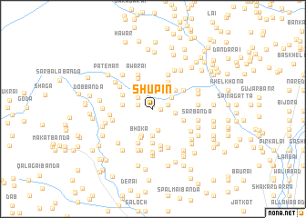 map of Shūpin