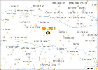 map of Shu-Pos\