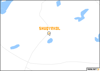 map of Shuqyrköl