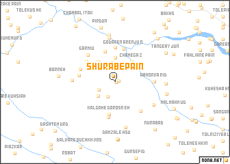 map of Shūrāb-e Pā\