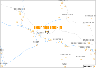 map of Shūrāb-e Şaghīr