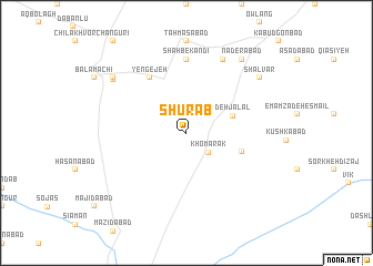 map of Shūrāb