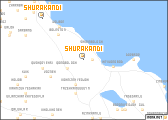 map of Shūrākandī