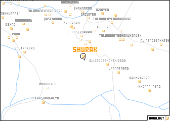 map of Shūrak