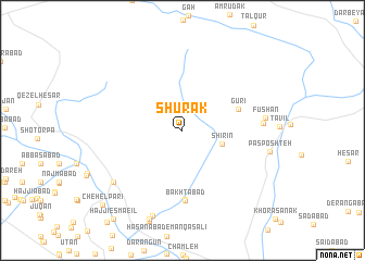 map of Shūrak