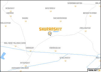 map of Shuranskiy