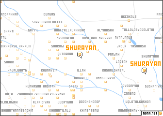 map of Shuray‘ān