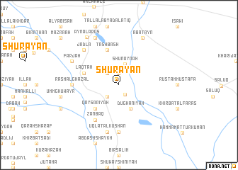 map of Shuray‘ān