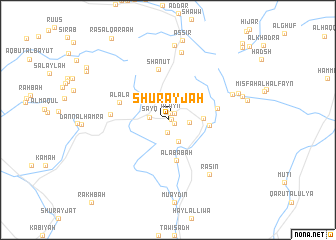 map of Shurayjah