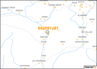 map of Shurayjāt