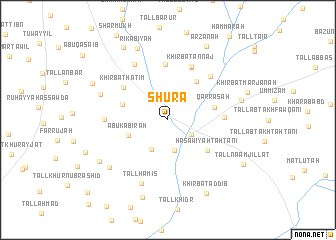 map of Shūrā