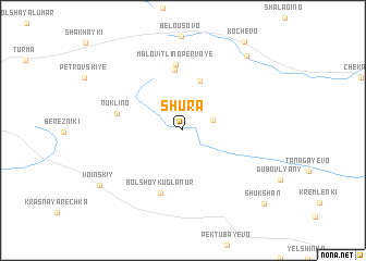 map of Shura