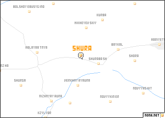 map of Shura