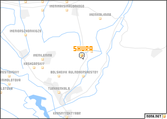 map of Shura