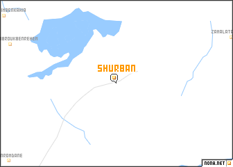 map of Shurbān