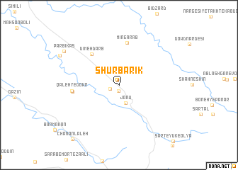 map of Shūr Bārīk