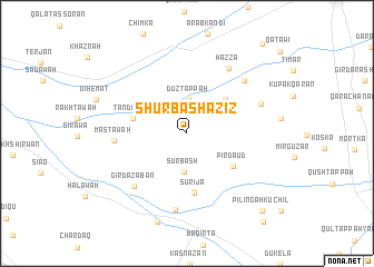 map of Shūrbāsh ‘Azīz