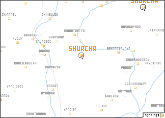 map of Shurcha