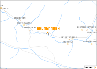 map of Shūr Darreh