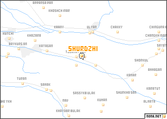 map of Shurdzhi