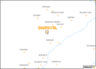 map of Shurgiyal
