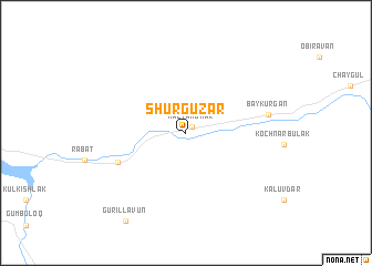 map of Shurguzar