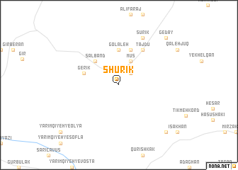 map of Shūrīk