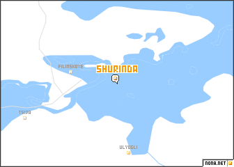 map of Shurinda