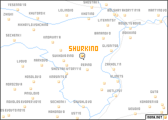 map of Shurkino