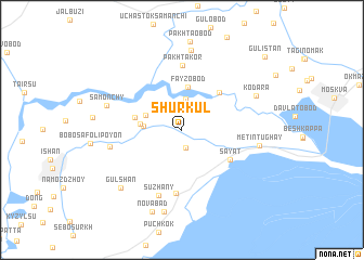 map of Shurkul\