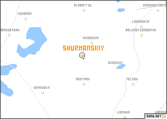 map of Shurmanskiy