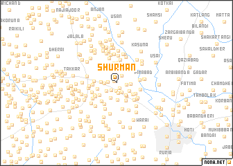 map of Shurmān