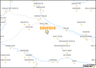 map of Shurova