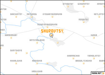 map of Shurovtsy