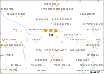 map of Shūrqū\