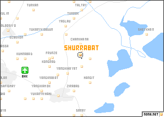 map of Shur-Rabat