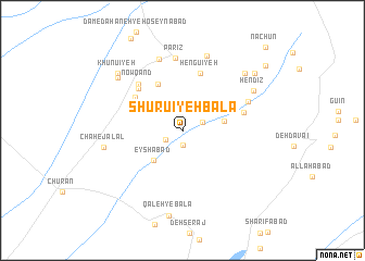 map of Shūrū\