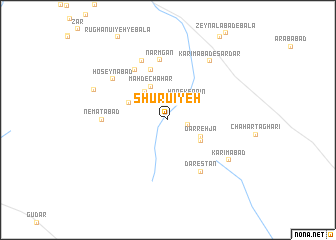 map of Shūrū\