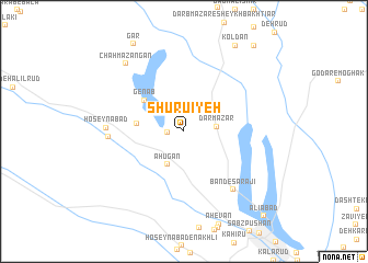 map of Shūrū\