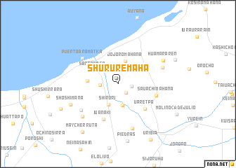 map of Shururemaha