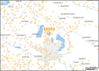 map of Shuru