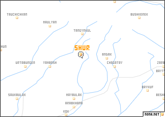 map of Shur