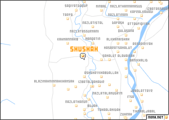 map of Shūshah