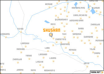 map of Shushan