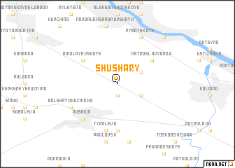 map of Shushary