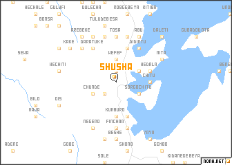 map of Shusha