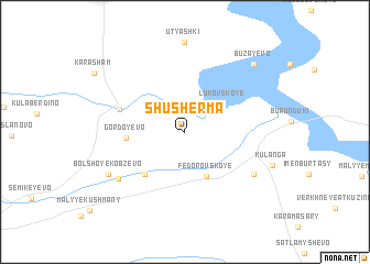 map of Shusherma