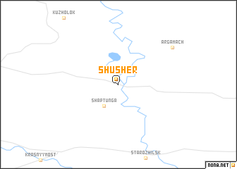 map of Shusher